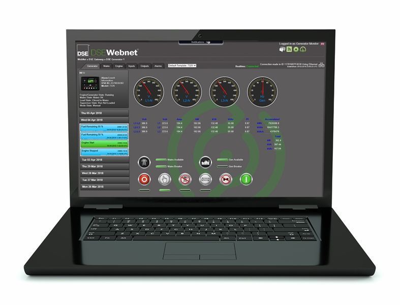 Програмне забезпечення для віддаленого моніторингу DSE WebNet&reg; DSE WebNet&reg; фото