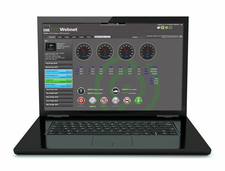 Програмне забезпечення для віддаленого моніторингу DSE WebNet&reg; DSE WebNet&reg; фото